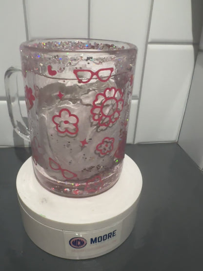 15oz Mug Glitter Globe